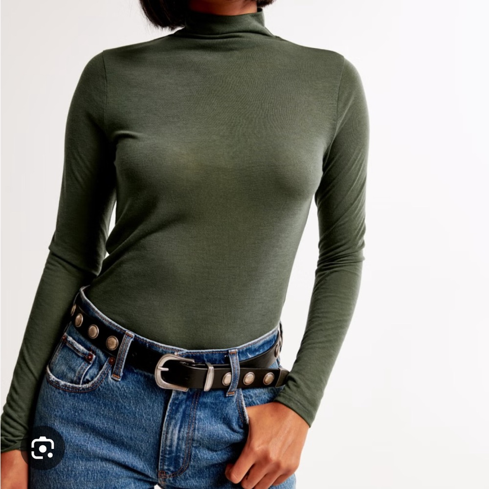 Abercrombie long-sleeve Grown-On Mockneck